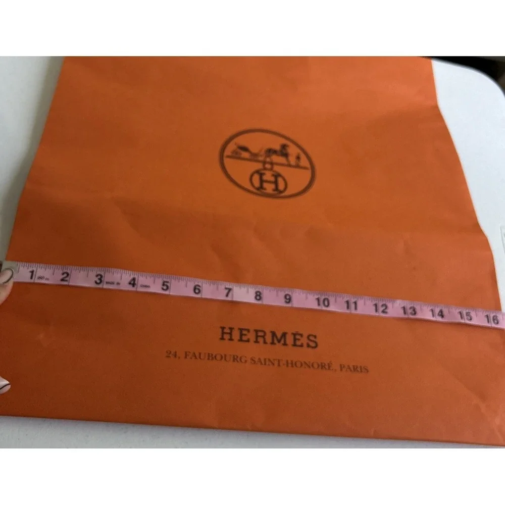 HERMES Extra Large Paper Shopping Bag W16